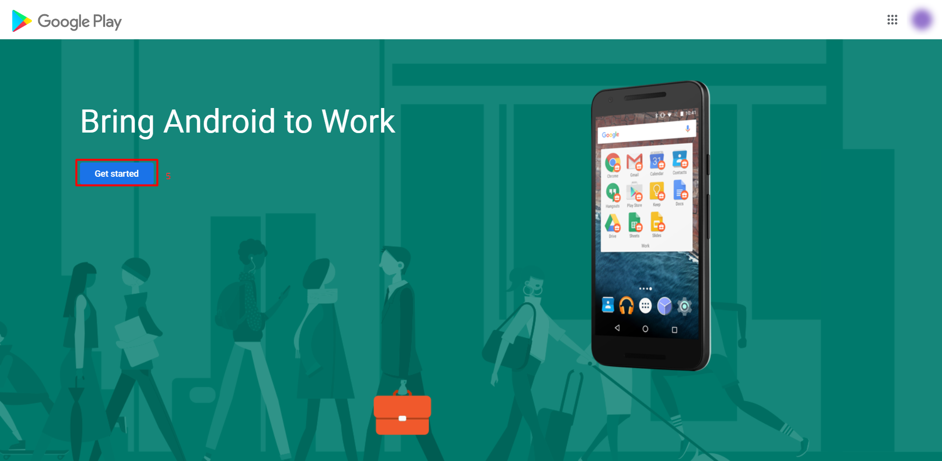 Bring Android to work